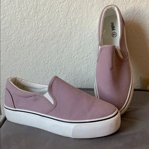 Mini platform Vans look a-likes